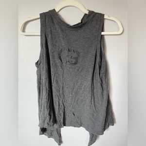CycleBar Tank Top | Open Back Tank | Small | Gray | CYCLEBAR | Emily Hsu